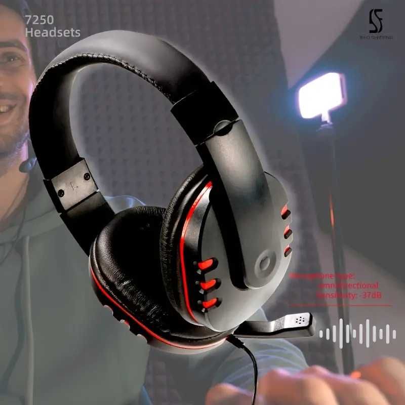 Para PS4/XBOX-ONE/PC/Fones de ouvido montados na cabeça para jogos PC.