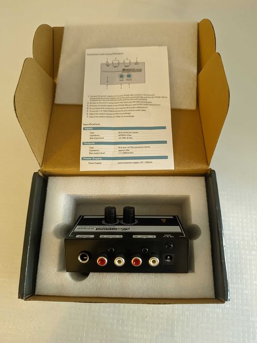 Pré-amplificador Phono