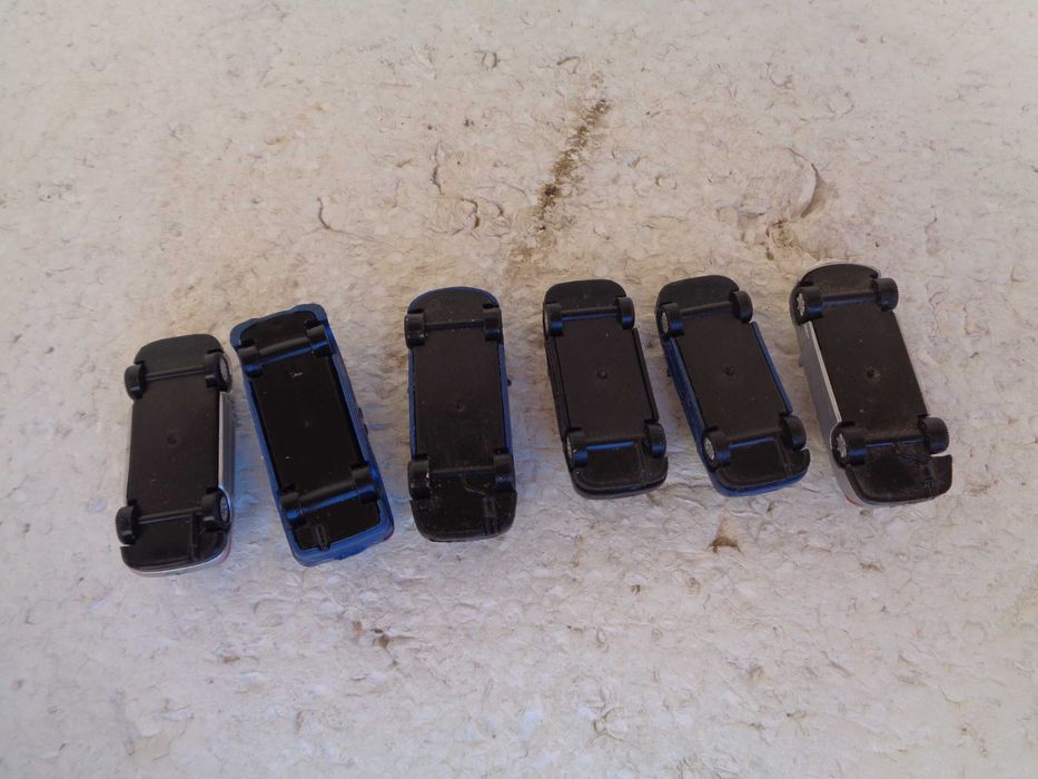 1:87  Lote de 6 carros para pista comboio