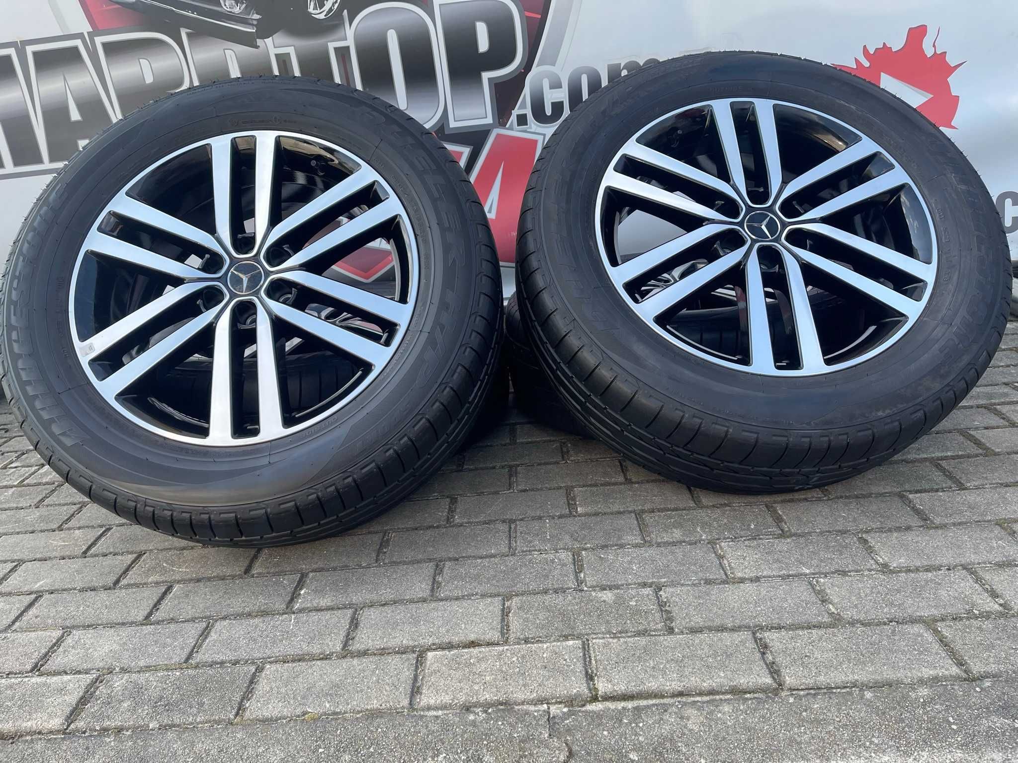 Mercedes X Felgi 6x114,3 Bridgestone Dueler H/P Sport 255/55R19