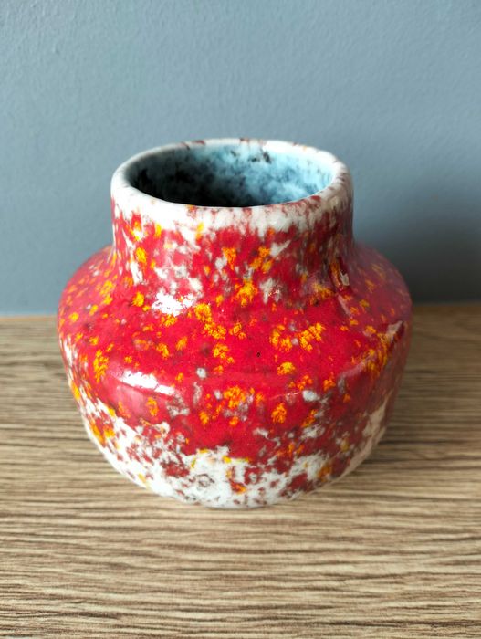 Majolika dzbanek Karlsruhe lata 60 projektu F.Glatzle