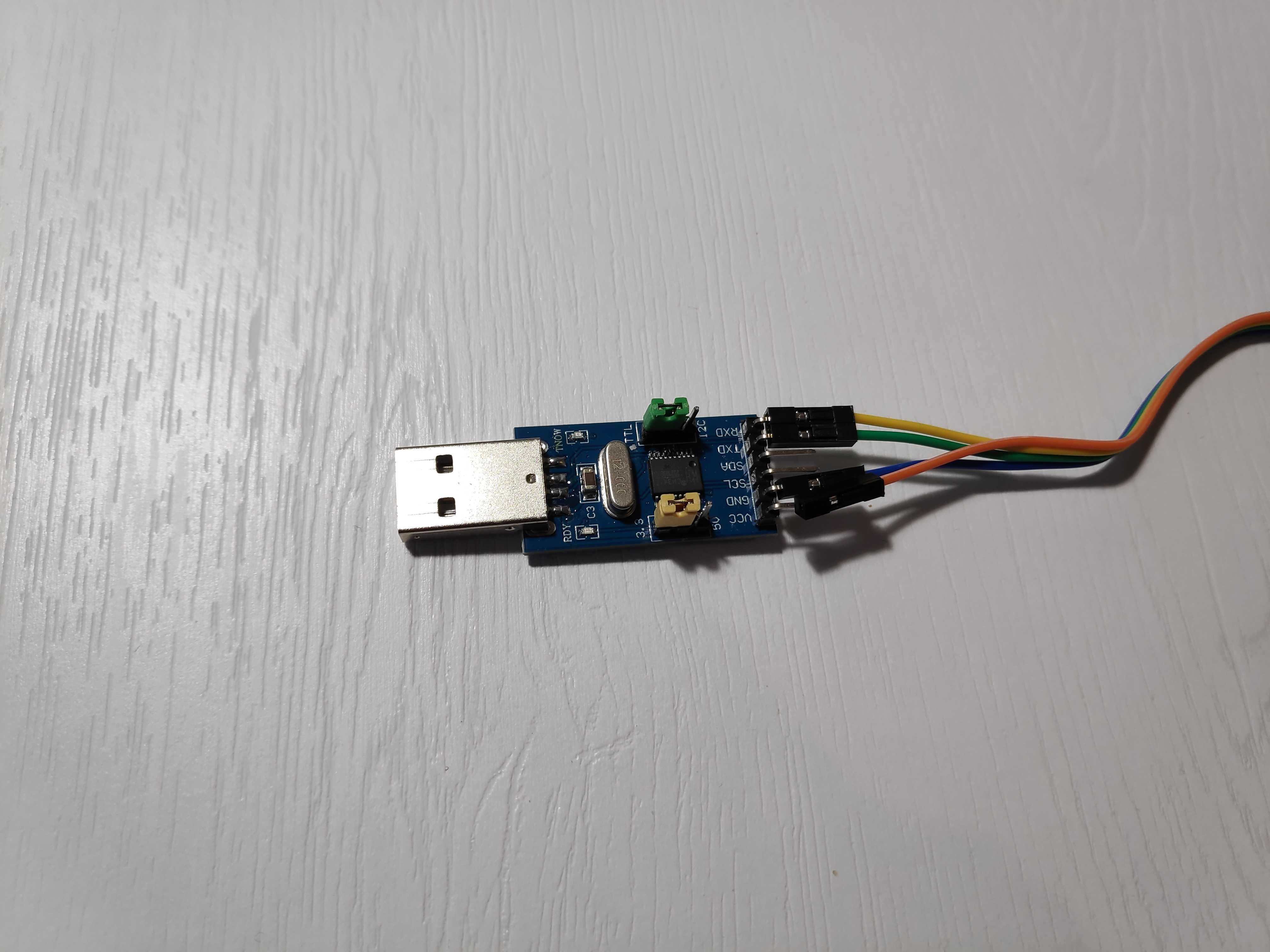 Konwerter USB -> UART/I2C CH341T v3