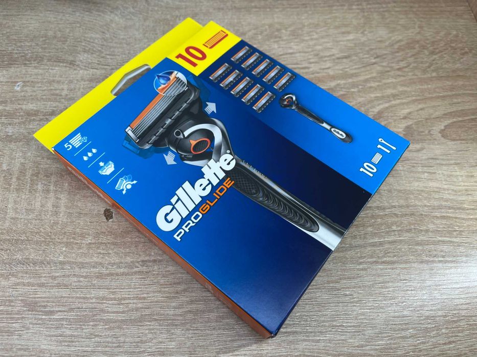 Maszynka Gillette ProGlide + 10 ostrzy wymiennych