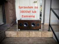 Referencyjny głośnik aktywny w kolorze venge tropikalne 2x35W DIY