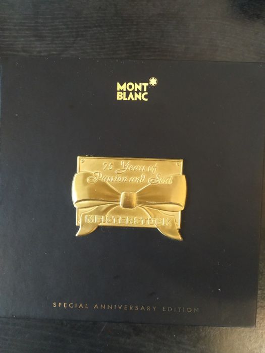 Шариковая ручка Montblanc Meisterstuck 161 75th Anniversary Edition