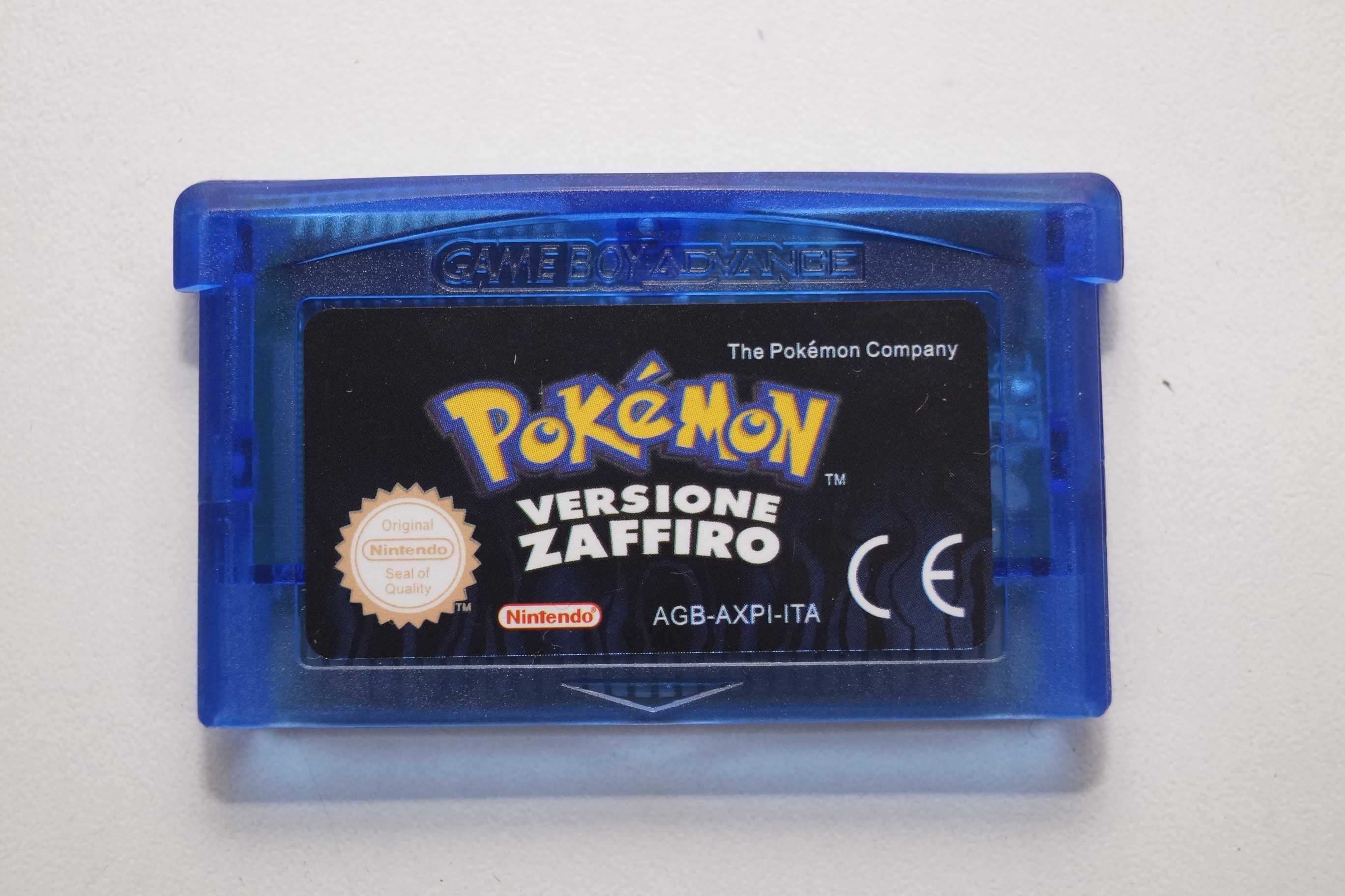 Gra kasetka Nintendo Pkemon Versione Zaffiro
