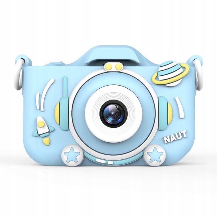 Aparat Cyfrowy Dla Dzieci Kamera 40Mpx + Karta 32Gb - Niebieski