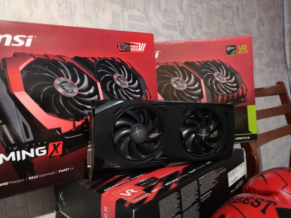 Игровая видеокарта RX 480 8gb