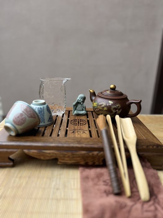 Китайський чайний набір, Ісинський чайник, Пуер, Чабань