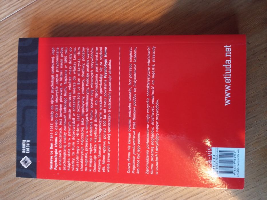 Psychologia tłumu. Gustave Le Bon