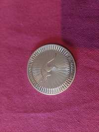 продам срібну австралійську монету кенгуру 31.1гр