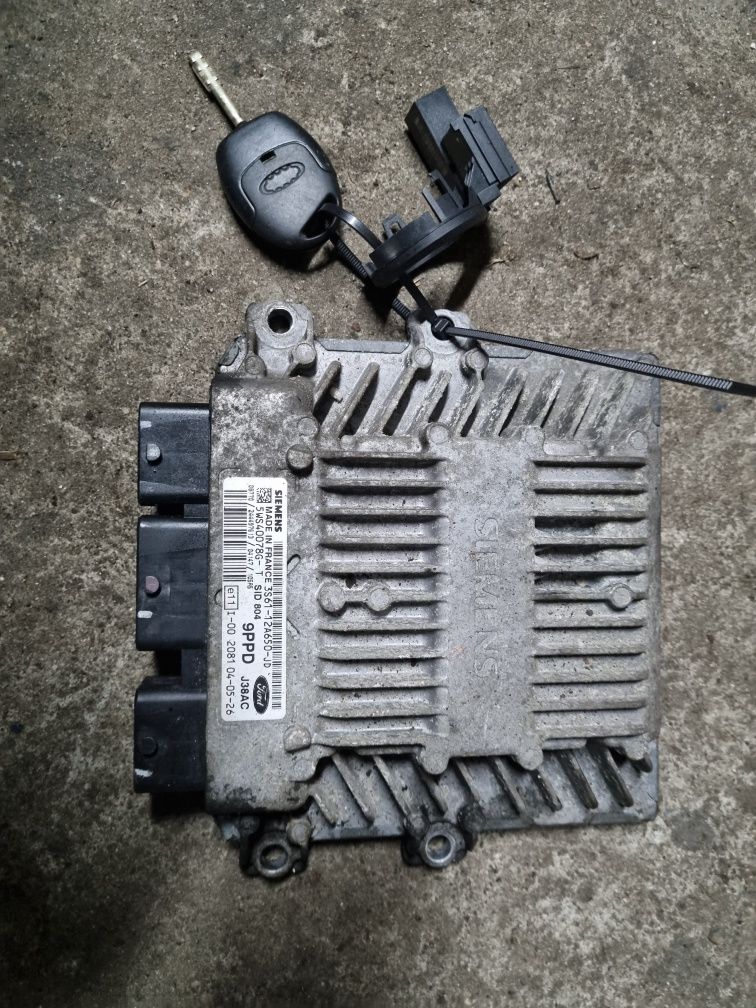 Komputer sterownik silnika kluczyk IMO ford fiesta mk6 fusion 1.4 tdci