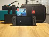 Zestaw Nintendo Switch z grą i etui