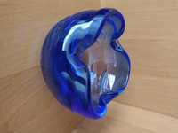 Misa popielnica Murano habrowa niebieska Art Glass