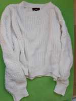 Светр, H&M, білий, свитер, 38, теплий, кофта, стильна, акція