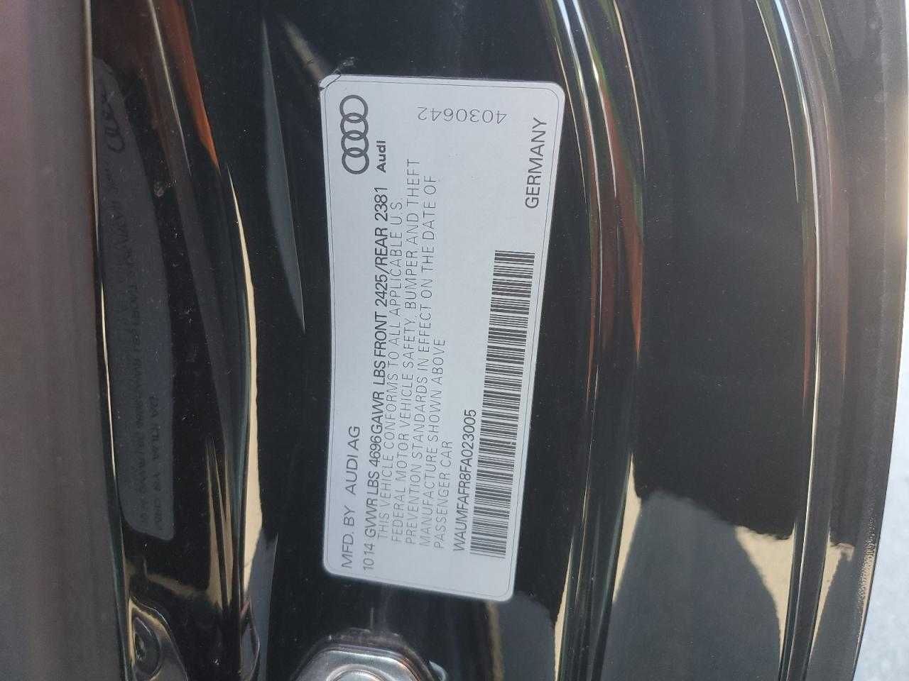 Audi A5 Premium Plus 2015
