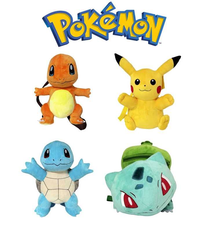 Mochilas Peluche do Pokemon - 36 cm