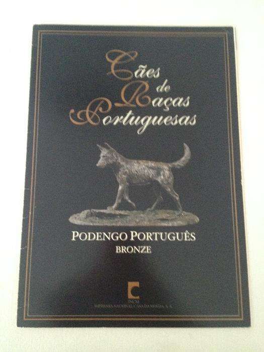 Cão Podengo Português de Coleccção em Bronze