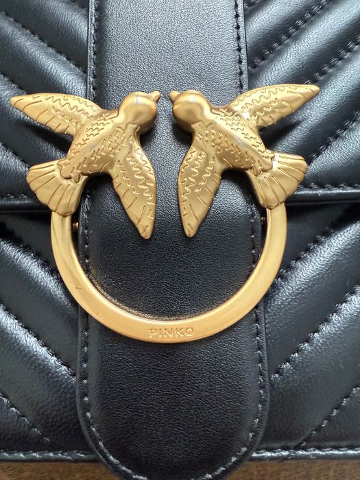 Skórzana torebka PINKO