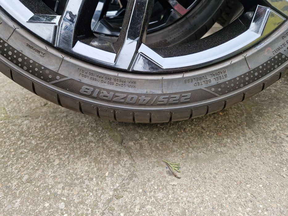 Oryginalne Koła VW GOLF VII GTI R-LINE 5G0 225/40R18 lato 24r. 8mm