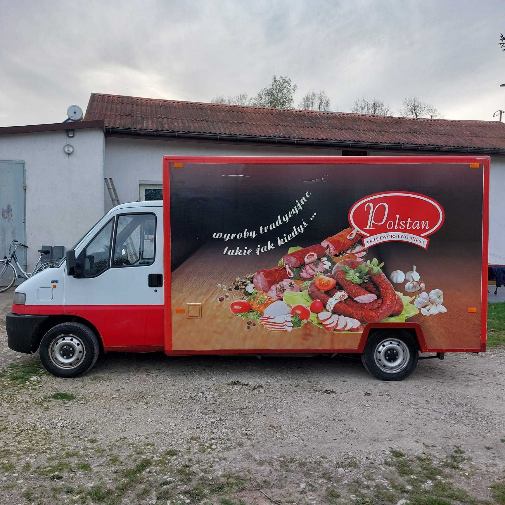 Autosklep Fiat Ducato mięso wędliny  gotowy do pracy