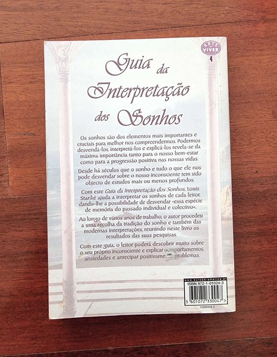 Livro "Guia da Interpretação dos Sonhos" de Louis Stanké