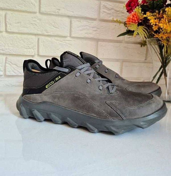 Buty męskie ECCO 43 skórzane szare buty męskie