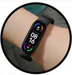 Zegarek Unisex Smartband Czarny
