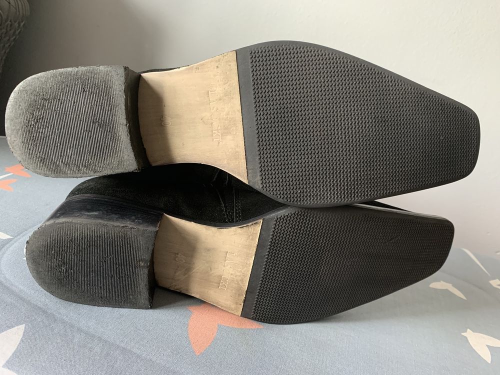 Kozaki czarne Lasocki r.40 stan bdb