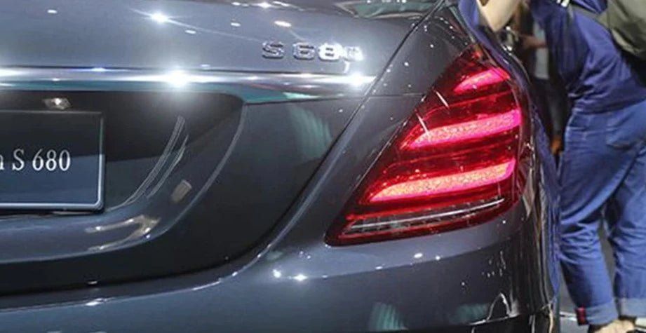 Lampy Tylnie LED Mercedes W222 DRL, Hamulec