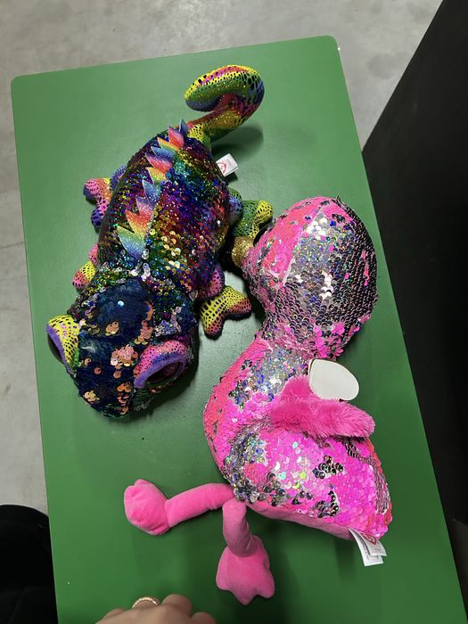 Іграшка Ty Beanie Boo  з великими очима і в паєтках