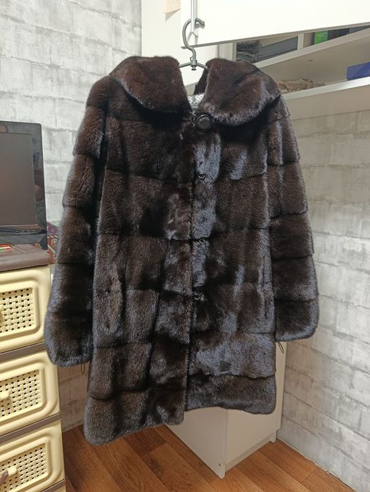 Шуба Норка натуральная