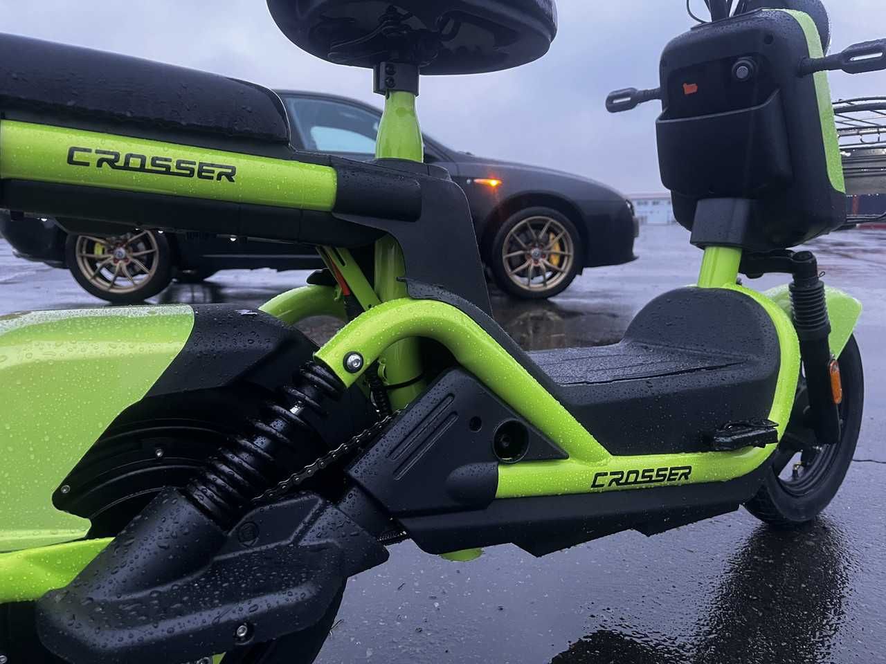 Crosser CR2/CR1 600W20A 60V Електроскутер велоскутер 2025 салатовый