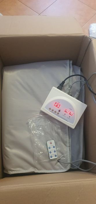 Manta de Sudação com Infravermelhos Temperatura Regulavél Nova