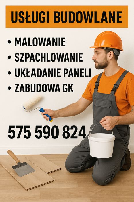 Wykonam prace wykonczeniowe