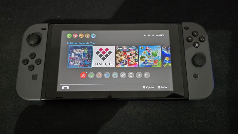 Nintendo Switch DESBLOQUEADA