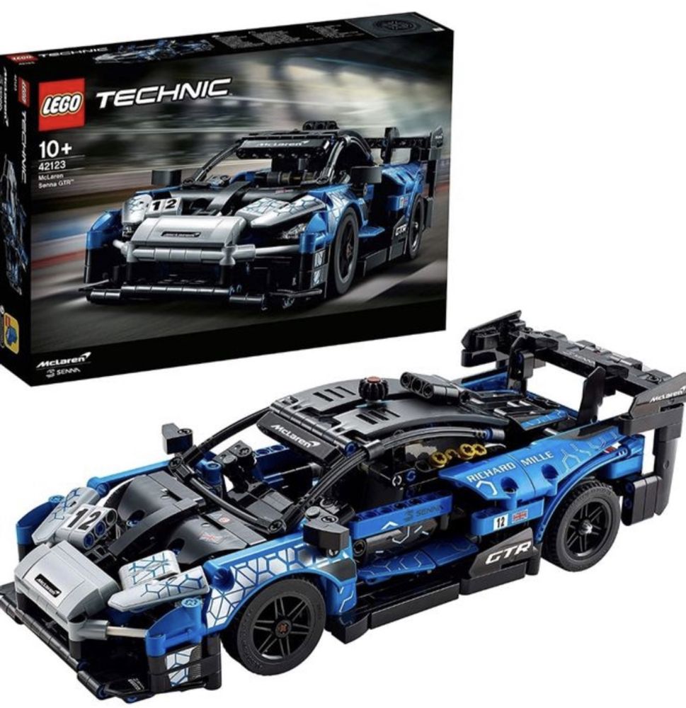 Lego 42123 McLaren Senna - novo, montado