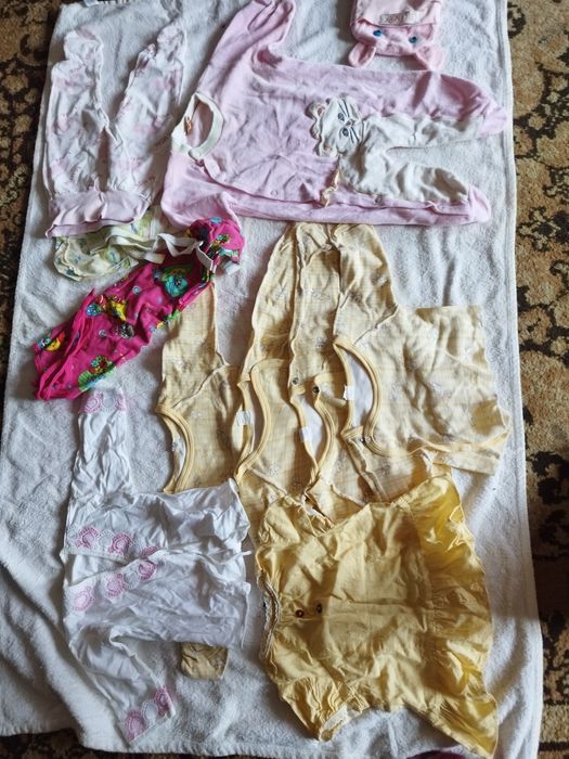 Детские вещи, обувь и много новых для новорожденных