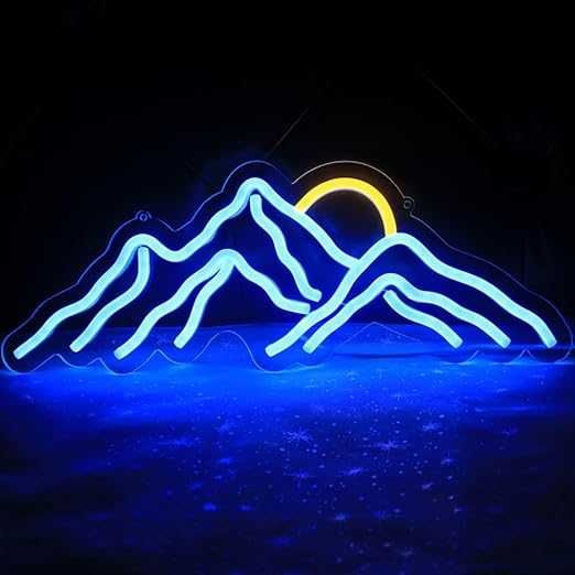 Neon Led góry nowy