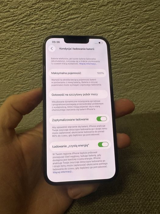 Iphone 13 pro 256gb 100% bateria, gwarancja
