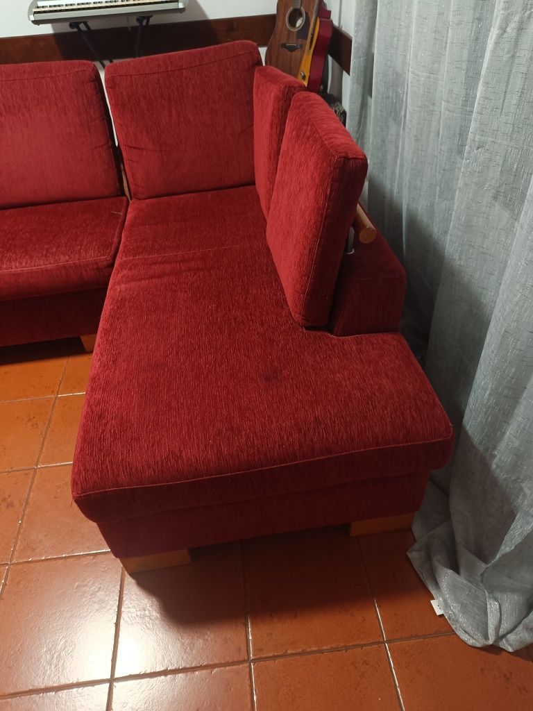 Sofá chaise long grande