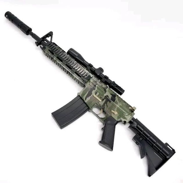 Автомат на орбізах М4 ,автоматичний режим роботи, оптичний приціл