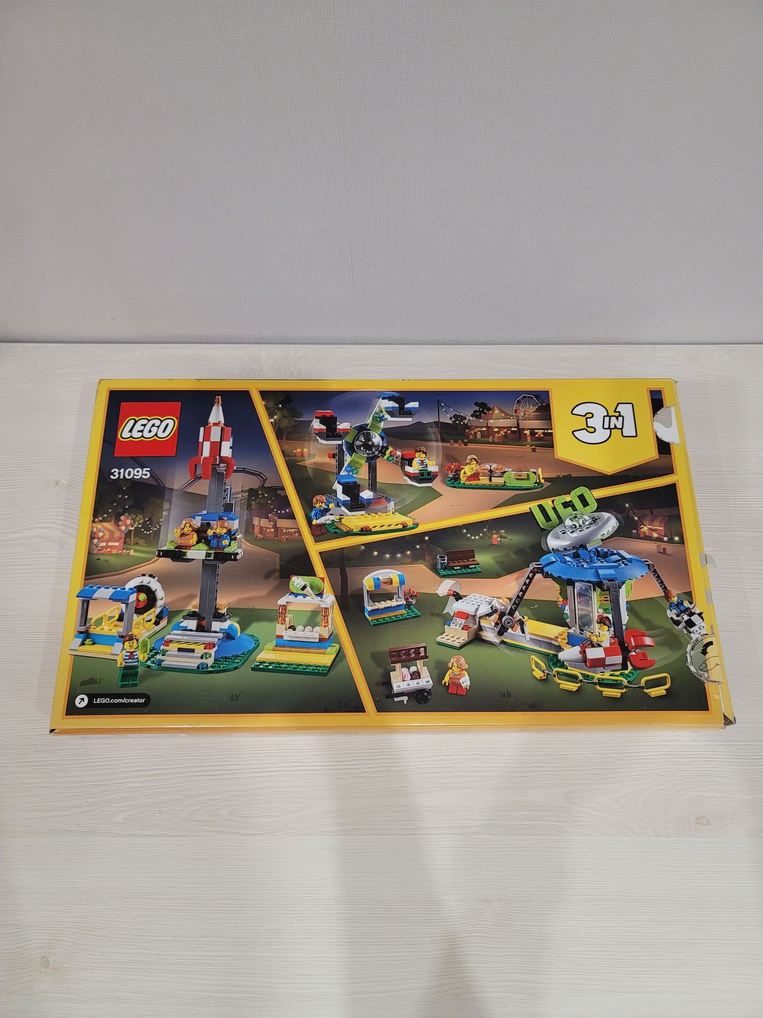 Lego Creator 3в1 Ярмаркова карусель 31095