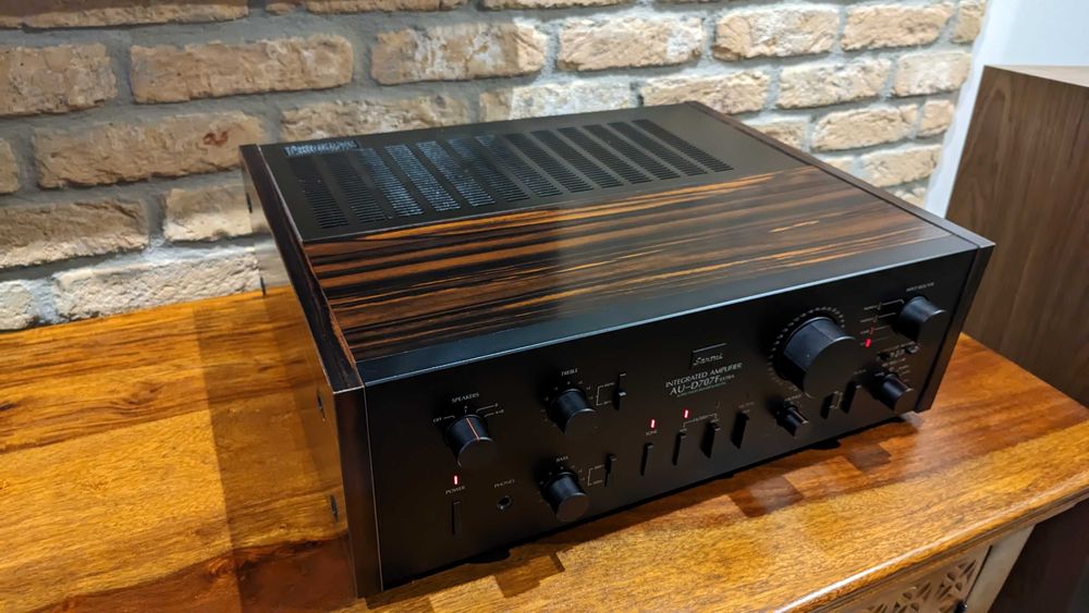 Sansui AU-D707F EXTRA | Drewniana Obudowa | Cały Szkielet Z Miedzi |