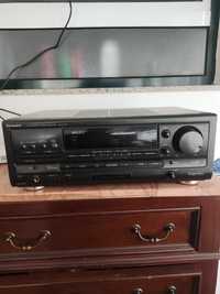 Amplificador technics+colunas boss (home cinema)