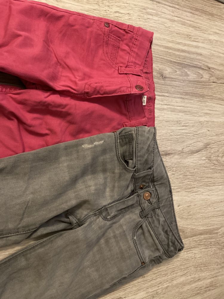 Spodnie jeans zara dla dziewczynki 110/116