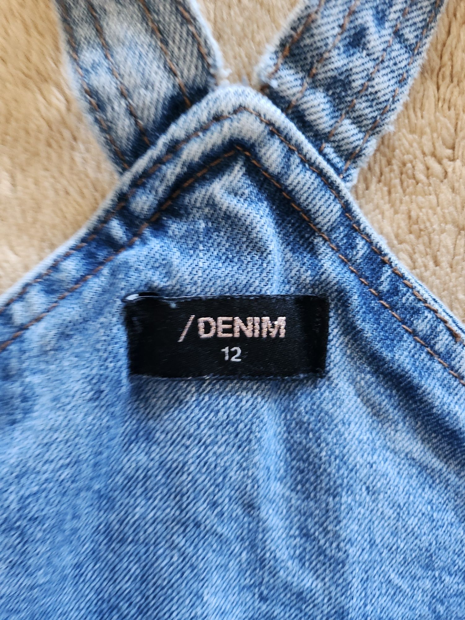 Sukienka jeansowa denim M-L