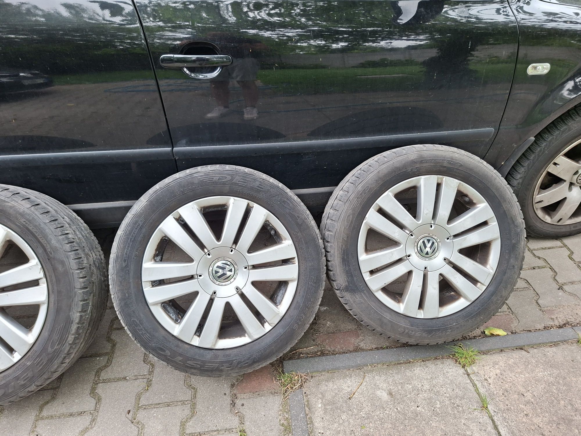 5x112 R16 Koła Passat B5 B6 Oryginalne 215/55 Felgi aluminiowe