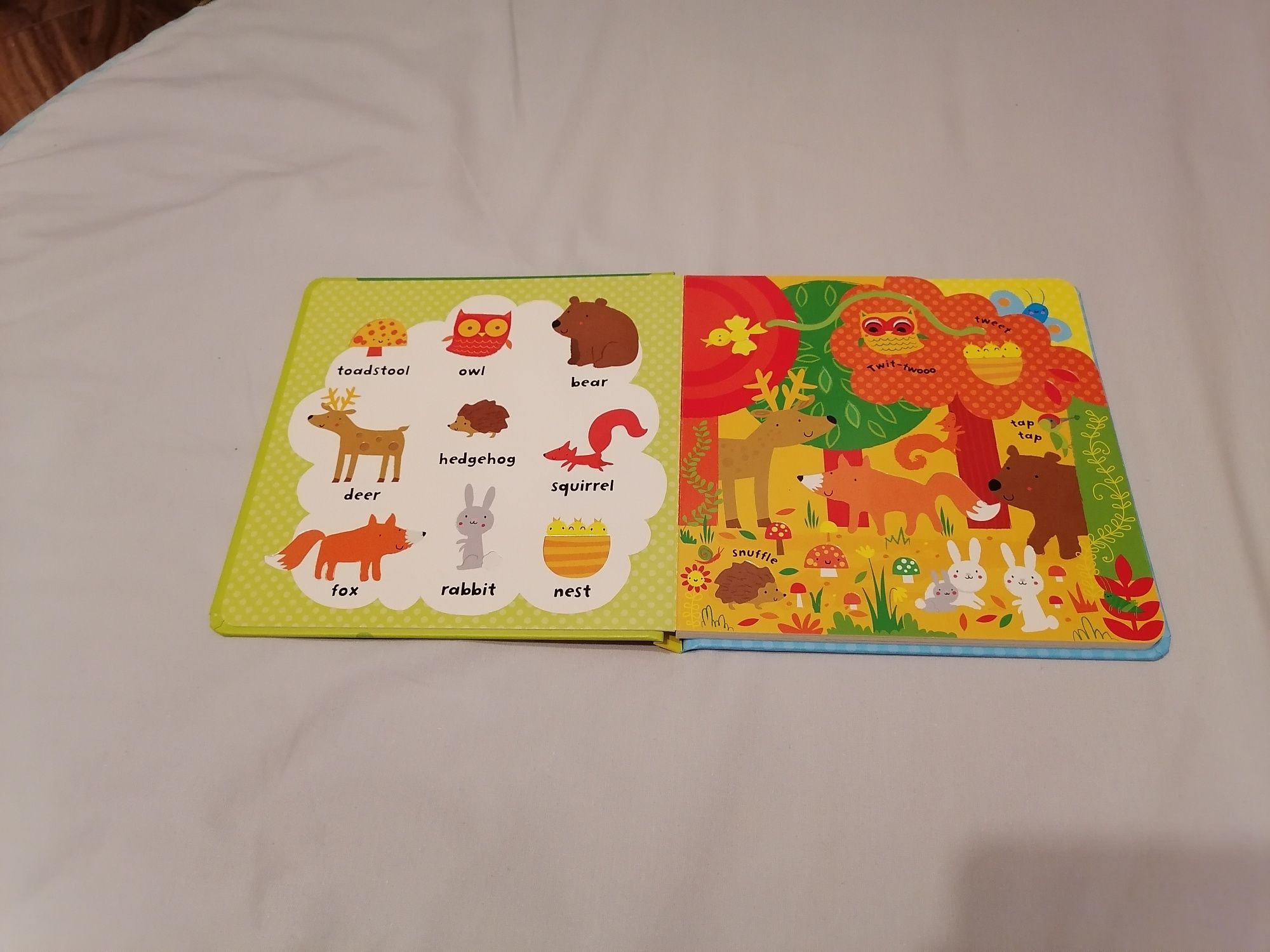 Usborne Baby's very first play Book Animal words