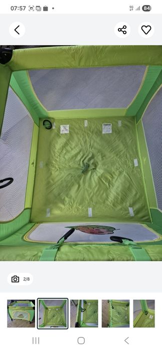 Kojec dla dziecka Caratero stan idealny